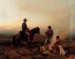Around The Campfire by Joseph Fay