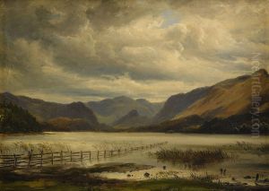 Landskap Fran Derwent Water by Thomas Fearnley