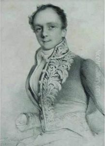 Portrait D'un Membre De L'institut by Eduard Clemens Fechner