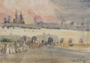 Wailing Wall, Jerusalem by A. Romilly Fedden