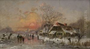 Wintervergnugen. by Otto Fedder