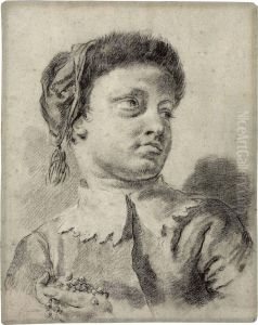 A Young Man by Domenico Maggiotto