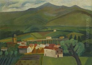Paysage by Adolphe Feder