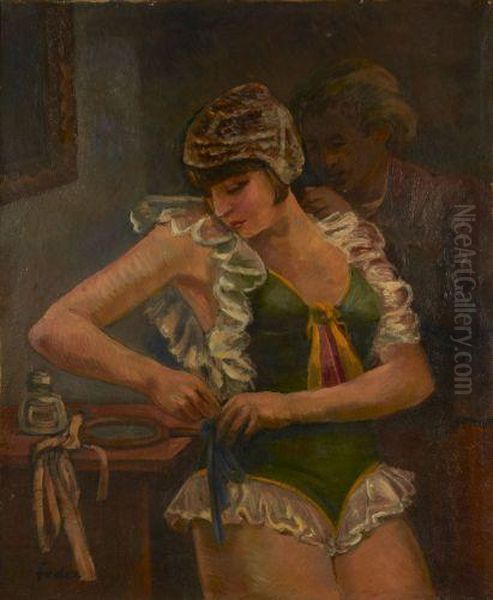 La Danseuse Avant Le Spectacle - view 1