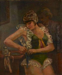 La Danseuse Avant Le Spectacle