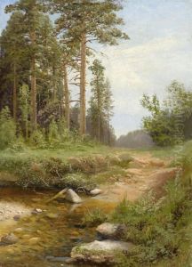 Forest Landscape by Simeon Fedorovich Fedorov