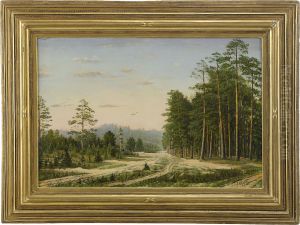 Forest by Simeon Fedorovich Fedorov
