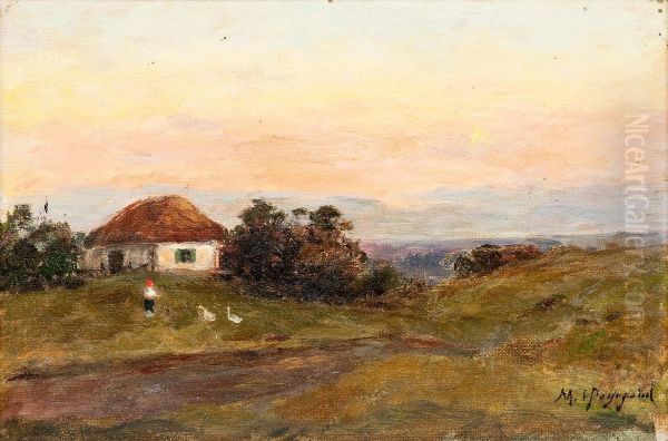 Sunset In The Countryside - view 1