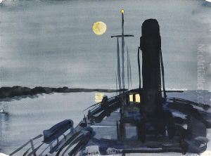 View From A Steamer On The Volkov