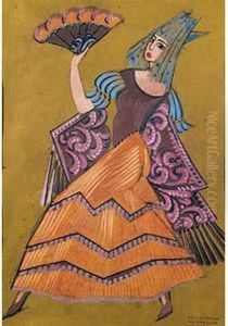 Costume Design For Opera Carmen by Fedor F. Fedorovski