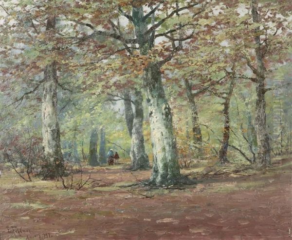 Figures In The Woods - view 1