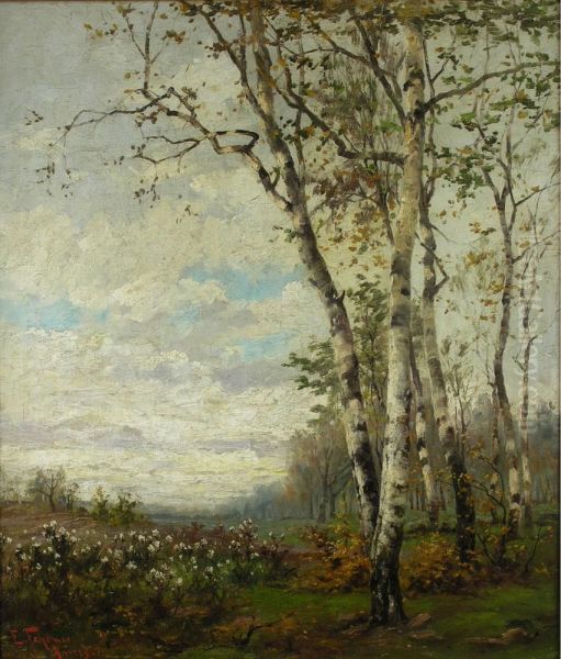 Landschaft Mit Birken - view 1