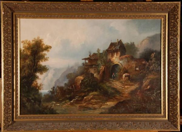 Continental Alpine Landscape - view 1