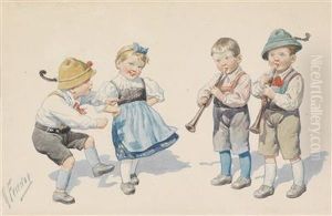 Ein Tanzchen by Karl Feiertag