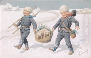 Glucksschweine Und Rauchfangkehrer