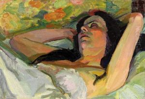 Grose Schlafende by Fritz Feigler