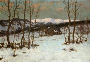 Winterlandschaft by Stanislav Feikl
