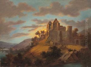 Evening Above A Fort Grounds