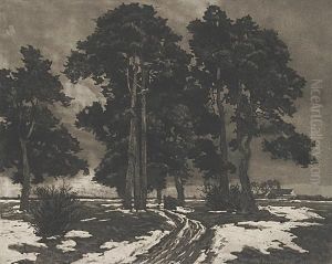 Fohren Im Moor by Carl Friedrich Felber