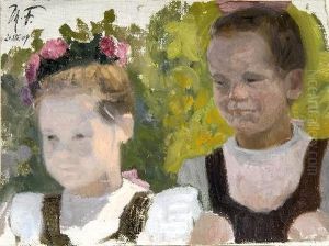 Reserl Und Mari by Max Feldbauer