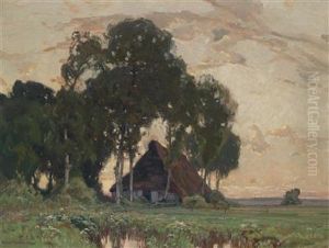 On The Edge Of The Moor by Wilhelm Feldmann