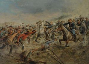 Charge Of The Seventh Cavalry by Feller, Frank