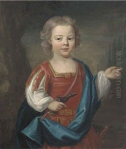 Portrait Of A Young Boy by James Fellowes