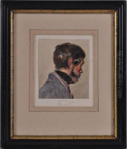 Man's Head In Profile
