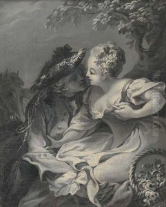 Scene Galante Grisaille