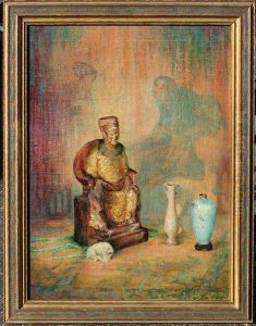 Oriental Still Life With Idol