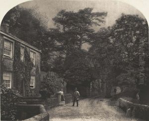 Into The Woods At Bolton Abbey by Roger Fenton