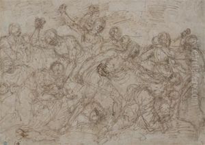 Le Massacre Des Innocents by Ferrau Fenzoni