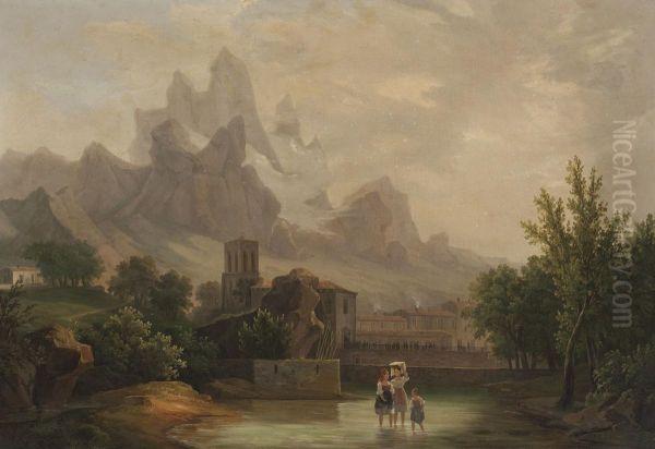 Paesaggio Con Figure - view 1