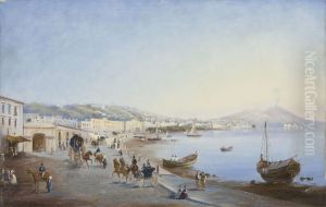 Veduta Di Napoli by Francesco Fergola