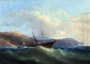 Mare In Tempesta by Salvatore Fergola