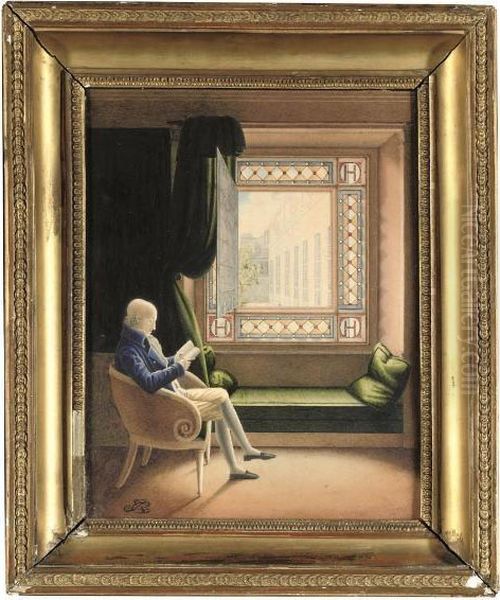 A Gentleman Seated - view 1