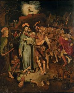 L'arrestation Du Christ by Alejo Fernandez