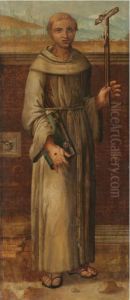 Saint Francis Of Assisi by Fernando Yanez De la Almedina