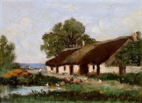 Huhner Vor Bauernhof - view 1