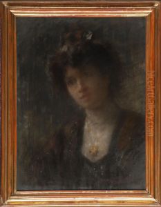 Ritratto Di Signora by Arnaldo Ferraguti