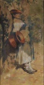 L'acquaiola by Arnaldo Ferraguti