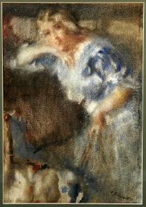 - "ritratto Di Donna" by Arnaldo Ferraguti