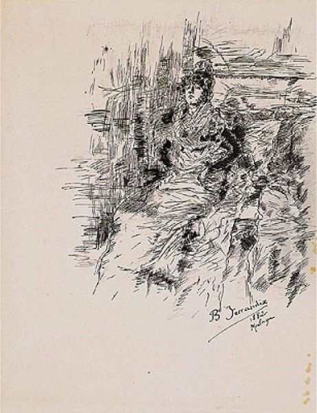 "retrato De Mujer Con Mantilla" - view 1
