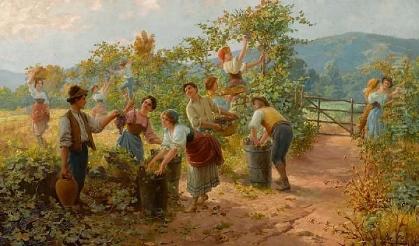 The Grape Harvest - view 1