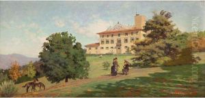 Visita In Villa by Arturo Ferrari