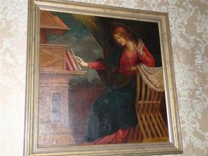 The Annunciation 19thcentury by Gaudenzio Ferrari