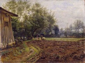 Ritorno Dal Pascolo by Giovanni-Battista Camuccini