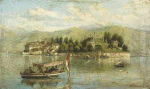 Isola Bella, Lago Maggiore by Giovanni-Battista Camuccini