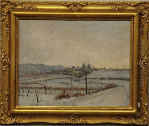 Paesaggio Sotto La Neve by Pietro M. Ferrari