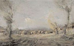 Paesaggio Di Campagna by Giuseppe Ferraudi